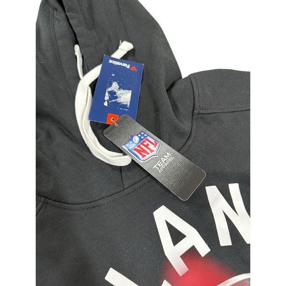 FANATICS OFFICIAL ATLANTA FALCONS NFL MENS "LARGE" NWT Jersey Sweatshirt Hoodie - Picture 6 of 12